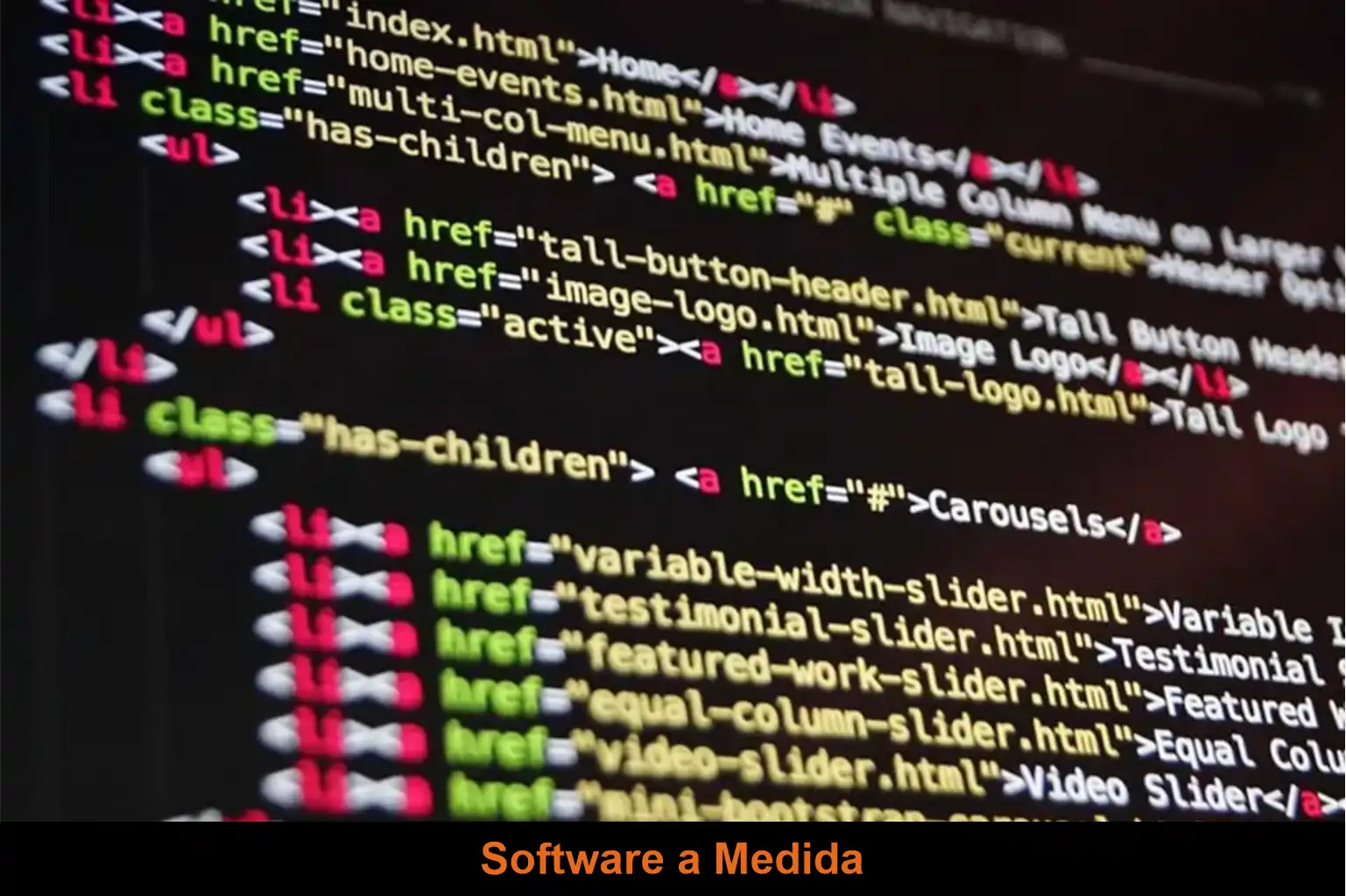 Programación a medida Programación a medida